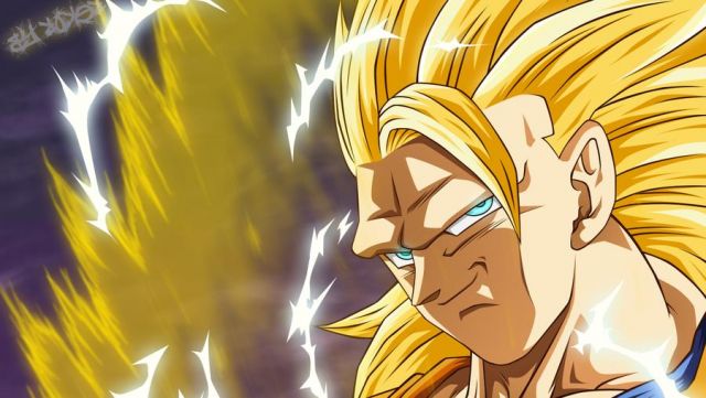 The wig Goku Super Saiyan 3 in Dragon Ball Z | Spotern