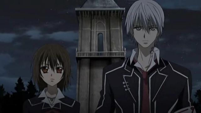 La tenue de Zero dans Vampire Knight