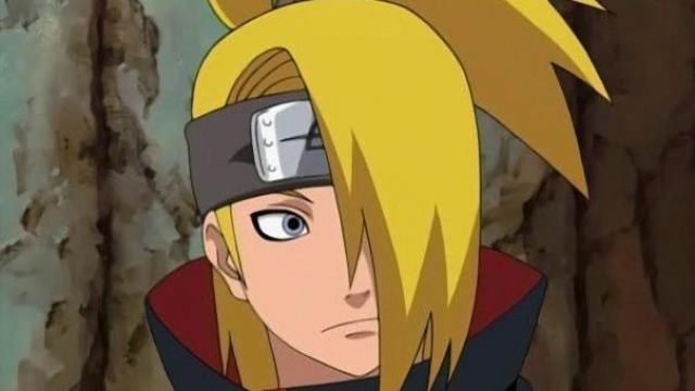 The Blonde Wig Of Deidara In Naruto Spotern