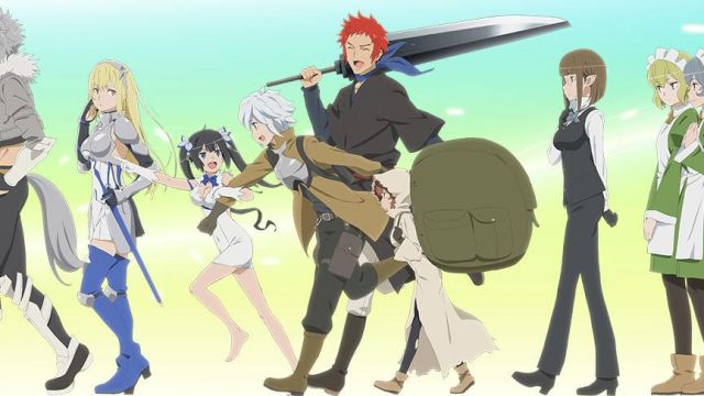 The holding of welf in Danmachi