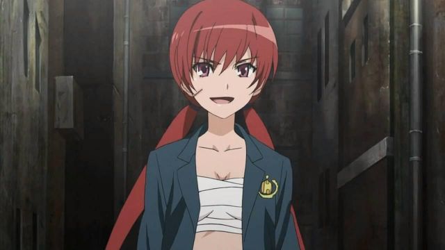 The wig Musujime Awaki in A Certain Magical Index 