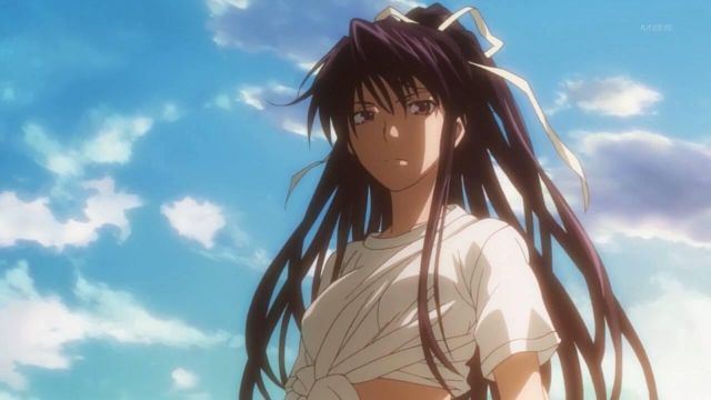 The cosplay of Kaori in A Certain Magical Index 