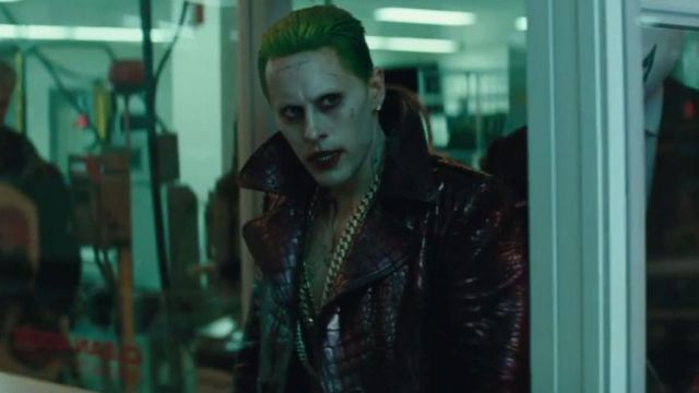 Manteau python de Jared Leto dans Suicide Squad