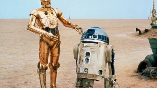 La réplique du droïde R2D2 de Star Wars, un nouvel espoir