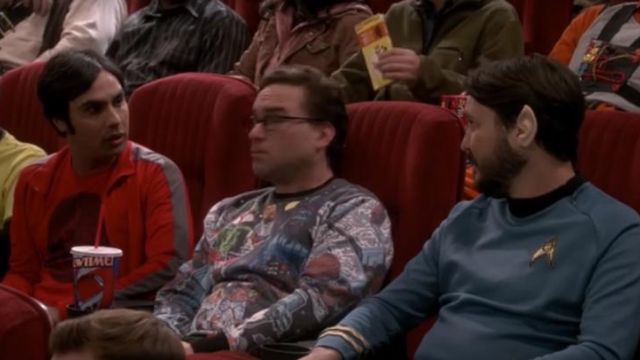 Pull Star Wars worn by Leonard in The Big Bang Theory