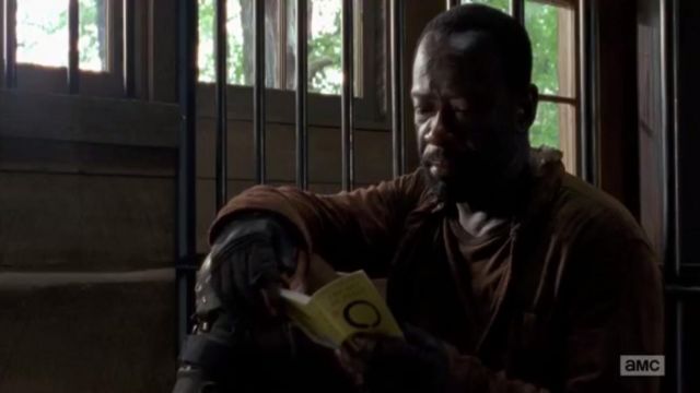 The book "The Art of Peace" in The Walking Dead