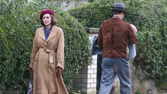 Le béret de Marianne Beausejour (Marion Cotillard) dans Alliés