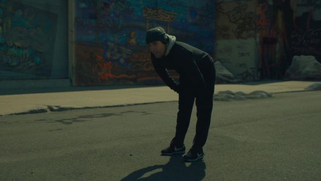 Les Nike vintage de running de Abel Morales (Oscar Isaac) dans A most violent year