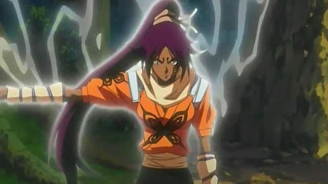 La estatuilla de Yoruichi de Bleach