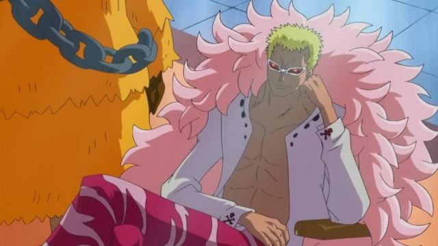 One Piece Donquixote Doflamingo Inspired Cosplay Costume Anime