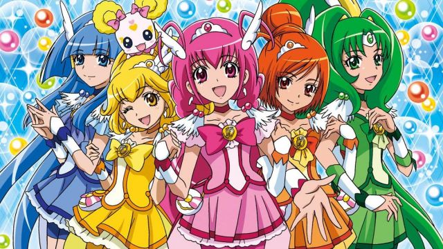 The holding of Kise Yayoi (Cure Peace) in Smile PreCure | Spotern