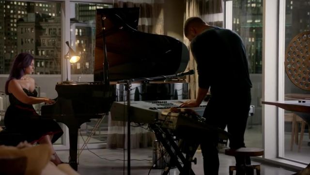 Le piano de Jamal Lyon (Jussie Smollett) pour Powerful en duo avec Alicia Keys  dans Empire