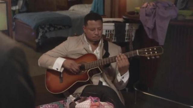 La guitare de Lucious Lyon (Terrence Howard) dans Empire sur Nothing to lose S01E11