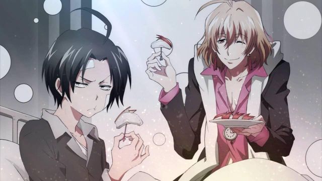 The cosplay of Snow in Servamp