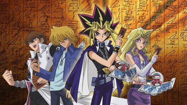 La figura de Yugi en Yu-Gi-Oh!