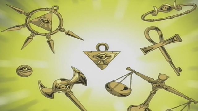 The collar of Isis in the Yu-Gi-Oh! : Duel monsters