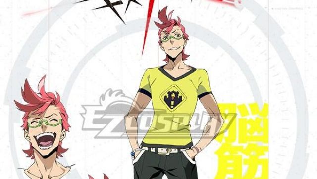 The costume cosplay Hajime Tenga in Kiznaiver