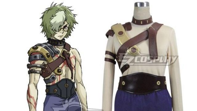 The costume cosplay of Ikoma in Kabaneri of the Iron Fortress