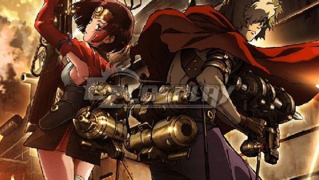 Kabaneri of the Iron Fortress Mumei Ikoma Steam Backpack Cosplay Accessory Prop