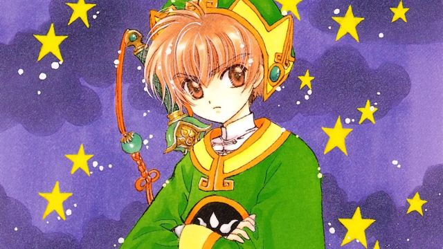 The figurine of Shaolan in Sakura, hunter cards