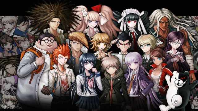 the uniform of Junko Enoshima in DanganRonpa