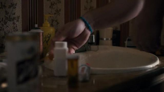Jim Hopper’s (David Harbour) Revlon Jean Naté liquid soap in Stranger Things S01E01