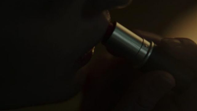 Offred's (Elizabeth Moss) MAC red lipstick in The Handmaid's Tale S01E08