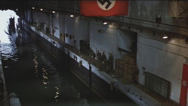 La base sous-marine nazie dans Indiana Jones, les Aventuriers de l'Arche perdue