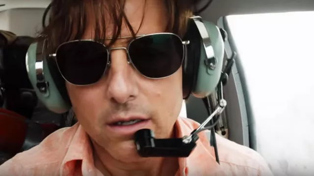 Les lunettes de soleil AO Eyewear de Barry Seal (Tom Cruise) dans Barry Seal : American Traffic