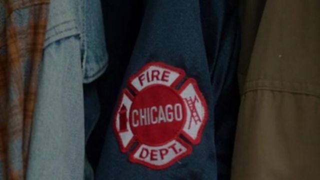 Chicago Fire Department   Poitrine emblème feuer1 Sweat Veste Bleu Marine 