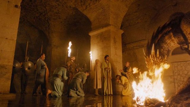 The Palace of Diocletian at Split in Croatia, where Daenerys brings her dragons in Game of Thrones