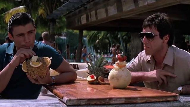 Le beach Club du Fontainebleau Hotel de Miami, repère de Tony Montana (Al Pacino) dans Scarface