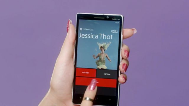 The smartphone Nokia Lumia 930 in Katy Perry in her video clip This How We Do