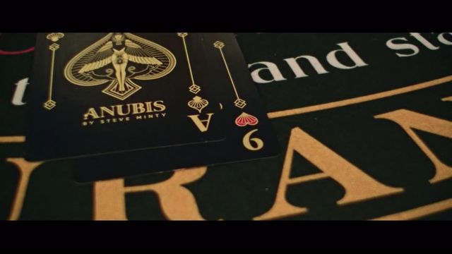 The playing cards ANUBIS used by Laura Moon Casino 26th Dynasty in American Gods