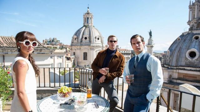 The Church of Santa Maria di Loreto in Rome in the very special Agents, Code UNCLE