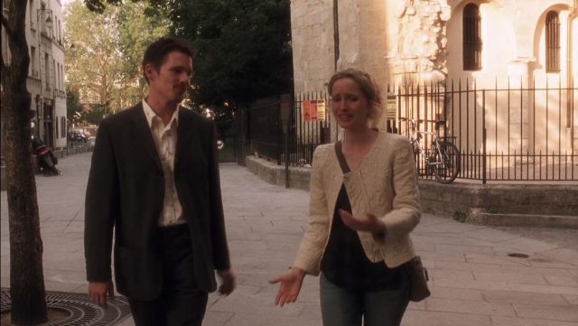 The Church of Saint-Julien-le-Pauvre in Paris in the movie Before Sunset