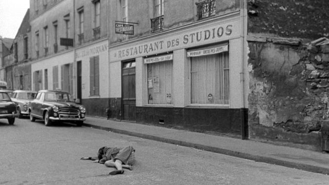 The Rue Esquirol Paris in the movie Live the life of Jean-Luc Godard