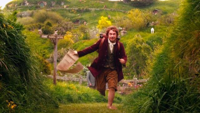Le village Hobbiton à Matamata en Nouvelle Zélande dans le film Hobbit