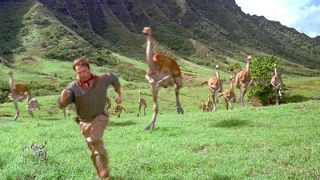 Le Kuala ranch à Hawaï dans le film Jurassic Park