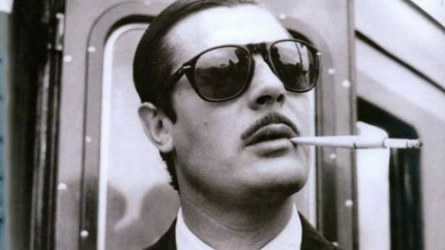 Sunglasses Persol of Ferdinando Cefalù (Marcello Mastroianni) in Divorce, Italian style