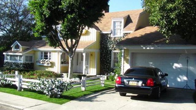 The Delfino house at the Universal Studios Hollywood of Los Angeles, California seen in Desperate Housewives