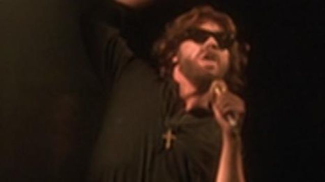 La croix de Jim Morrison " Val Kilmer" dans le film the doors