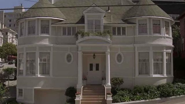 The Mrs. Doubtfire House in San Francisco, California seen in Mrs. Doubtfire