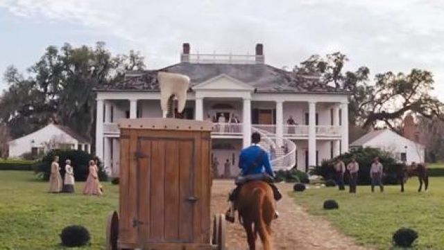 The CandyLand House in Wallace, Louisiana seen in Django Unchained