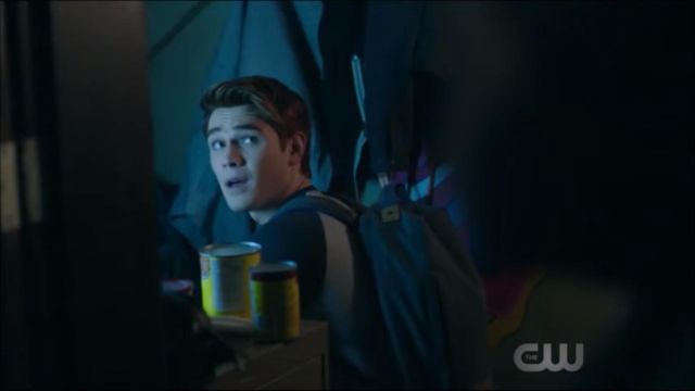 The backpack of Archie Andrews K. J. Apa in Riverdale season 1