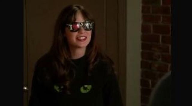 The sweater Cats The Musical Jess Day (Zooey Deschanel) in New Girl S04E22