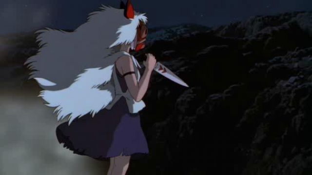 Le cosplay du costume complet de Prin­cesse Mo­no­noké dans Princesse Mononoke