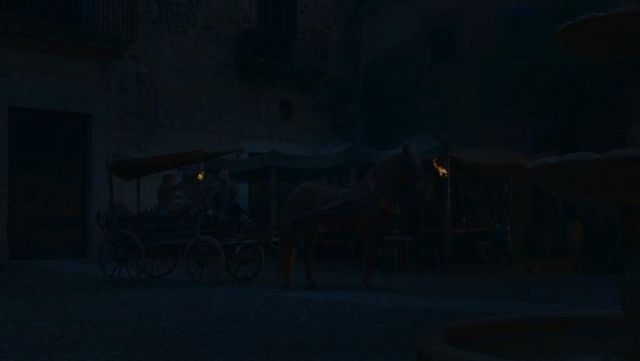 The Plaza de Las Veletas in Cáceres in Spain, coming out of the Citadel in Game of Thrones S07E05