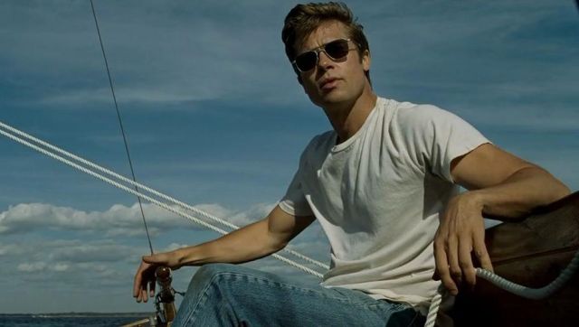 Sunglasses aviator of Benjamin Button (Brad Pitt) in The curious case of Benjamin Button