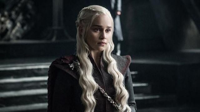 La chaîne de corps Mère des Dragons de Daenerys Targaryen (Emilia Clarke) dans Game Of Thrones
